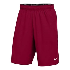 New Nike Mens Large Shorts Maroon Flex 2.0 No Pockets Lightweight Dri Fit  - Picture 1 of 4
