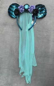 Disney Minnie Mouse Main Attraction Haunted Mansion Ears Limited NEW - Picture 1 of 8