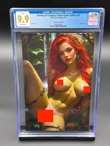 Galería de portadas de cómics Fantasy of Cosplay #5 CGC 9.9 (2025) - Summer Poison Ivy 18+ - Imagen 1 de 2