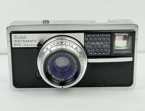 Vintage Kodak Instamatic 500/ Instamatic Camera w/leather cases Untested - Picture 1 of 24