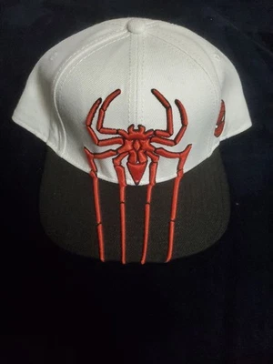 The Amazing Spider Man 2012 Marvel Movie Premier Gorra Sombrero Snapback Blanco Rojo Foto 1 de 4