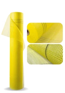 50m² Armierungsgewebe Glasfasergewebe Gewebe 165g/m² Gelb 4x4mm Putzgewebe - Bild 1 von 9