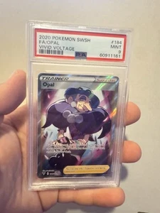 Opal (Full Art) 184/185 Swsh04: Vivid Voltage Holo PSA 9 - Picture 1 of 2
