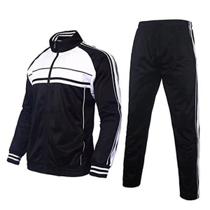 Men's Tracksuits 2 Piece Sweatsuits for Men Set Casual Athletic Jogging Warm - Picture 1 of 8
