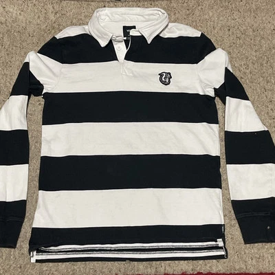 Polo de manga larga para hombre Vans Checkerboard Research negro/blanco pequeño Foto 1 de 4