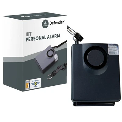 IIIT Ultra Loud Personal Attack Alarm 143dB Siren High Intensity Strobe Light - Image 1 of 4