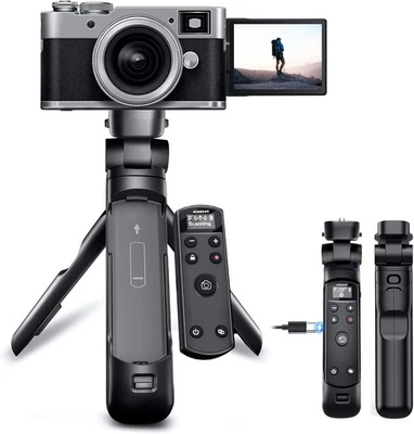 Wireless Tripod Grip w/ OLED Remote for Fujifilm X100VI XT5 XS20/ Rechargeable - Image 1 of 4