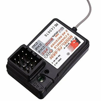 2x FlySky FS-GR3E 3CH 2,4GHz Empfänger für FS-GT2/GT3/GT3B/GR3C RC Auto/Boot - Bild 1 von 4