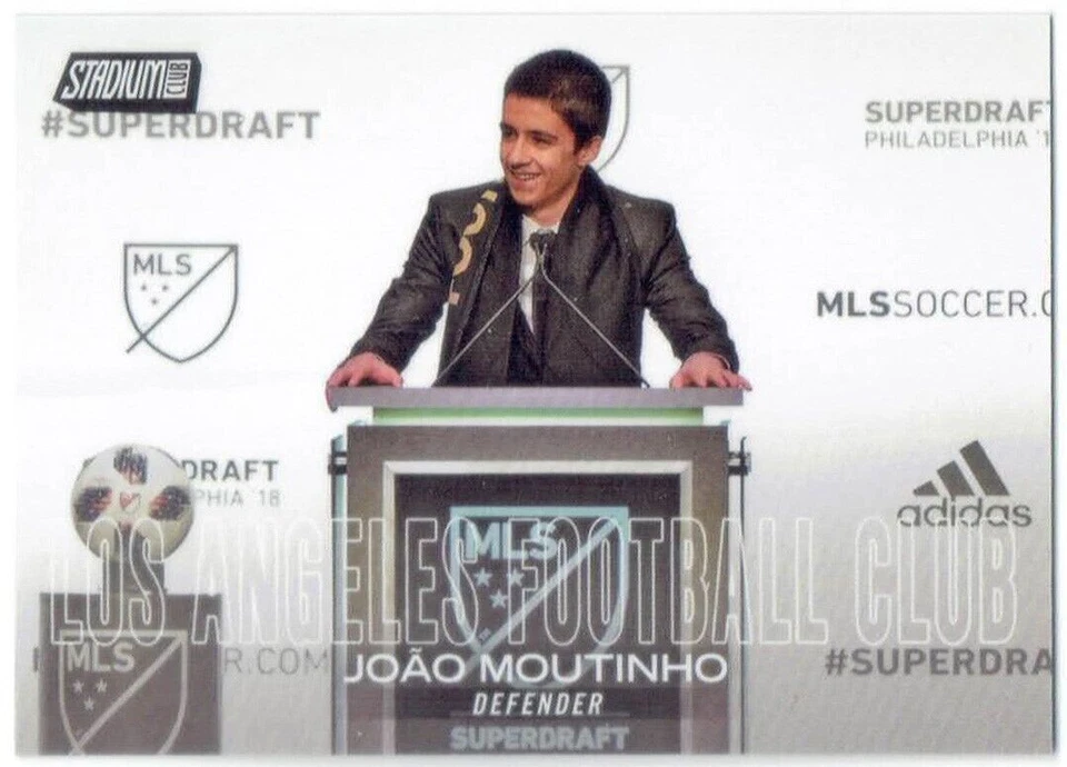 2018 Topps Stadium Club MLS Image Variation JOAO MOUTINHO #26 Los Angeles FC - Image 1 of 1