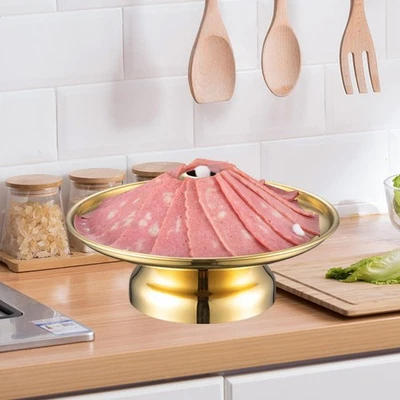 Tableware Ice Plate Cuisine Serving Platter Seafood Serving Dish for Family - Image 1 of 2