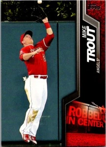 2015 Topps #R-14 Mike Trout Robbed NMT-MNT - Picture 1 of 2