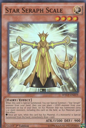 Yu-Gi-Oh! - Star Seraph Sovereignty (WSUP-EN020) - World Superstars - 1st Edition - Rara Segreta Prismatica