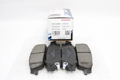 Pastillas de freno traseras de cerámica completa Asianautos para Chevrolet Avalanche 2007-2013 Foto 1 de 2