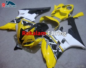 Carenados de motocicleta para Yamaha YZF R6 06 07 YZF-R6 2006 2007 amarillo blanco negro - Imagen 1 de 1