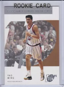 YAO MING ROOKIE CARD 2002 Topps Basketball RC HOUSTON ROCKETS NBA HOFer! - Picture 1 of 2