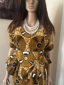 Africa Women Clothes Slit And Kaba - Picture 1 of 14