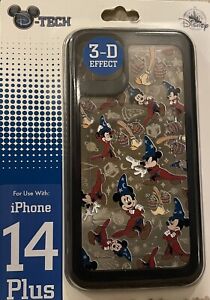 DISNEY MICKEY MOUSE THE SORCERER FANTASIA IPHONE 14 PLUS CASE 3-D EFFECT NEW