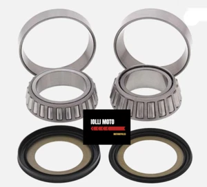 Set Rodamientos Dirección Cónico Con Polvo Yamaha YP 400 Majesty 2004/2013 - Imagen 1 de 2