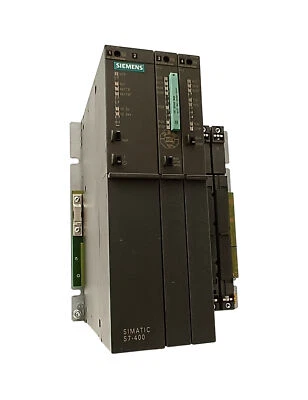 Siemens SIMATIC S7-400 CPU 416F-2 6ES7416-2FN05-0AB0, CP443-1, PS407 10A - Imagen 1 de 4