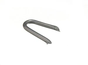 Neuf 240 X Galvanisé Plaqué Zinc Temps Preuve Acier Agrafes U Clou 20mm - Onest - Bild 1 von 1