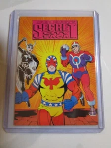 PROMO CARD: SECRET CITY SAGA Jack Kirby (Topps Comics 1993) #12- - Picture 1 of 1