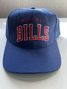 Vintage Buffalo Bills Snapback Hat Blue/Red STARTER Wool Official Licensed NFL - Picture 1 of 5