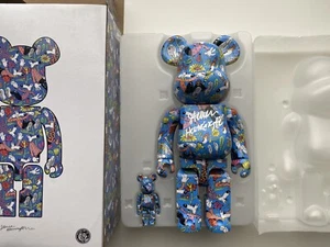 Steven Harrington Magic Hour 400% 100% ladrillo de oso FIRMADO Be@rbrick medicom raro - Imagen 1 de 9