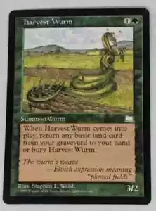 Harvest Wurm Magic The Gathering Weatherlight MTG - Imagen 1 de 1