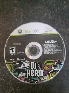 DJ Hero 2009 Xbox 360 Game Good Condition (Disc Only) - Picture 1 of 1