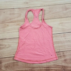 Camisa Lululemon Mujer 2 Rosa Exterior Camiseta sin Mangas Ligera Activa Gimnasio Damas - Imagen 1 de 12