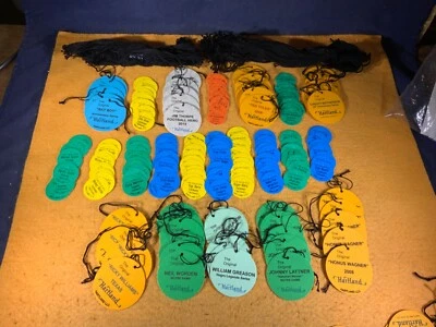 W8-51 HARTLAND - MIXED LOT OF REPLACEMENT HANG TAGS FOR RESELLER - FAY HALLIWELL - Image 1 of 4