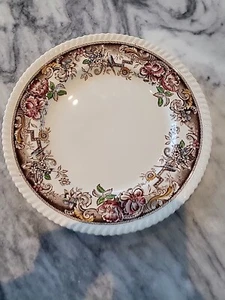 Vintage Johnson Brothers Devonshire braun Ersatzteller Pat. Nr. 118579 9,5 - Bild 1 von 3