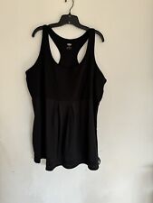 Old Navy Womens Black Athletic Work Out Tank Top, Size 3X