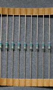MRS25 75R 75OHM 0,6 W 1 % Metallfilmwiderstand Farnell 50 STCK. - Bild 1 von 4