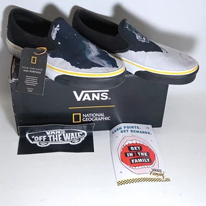 VANS NATIONAL GEOGRAPHIC GLACIER SLIP ON CLASSICO ALLORA ORA N SCATOLA 8,5 UOMO 10 DONNA - Foto 1 di 17