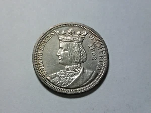 1893 Isabella Quarter - Picture 1 of 6