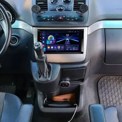 Android 13 Autoradio Für Mercedes-Benz Viano Vito W639 2006-2014 GPS Navi FM RDS - Bild 1 von 4