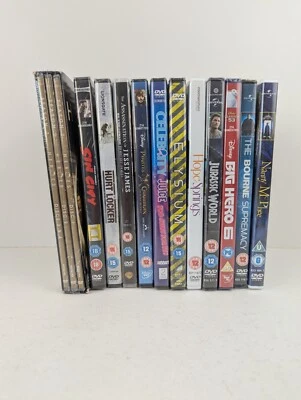 Bundle of 12 Sealed DVD Movies Job Lot Mixed Genre - Image 1 of 4