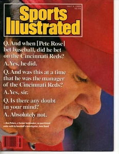 Sports Illustrated July 3 1989 Pete Rose Cincinnati Red Deion Sanders Larry Bird - Picture 1 of 2