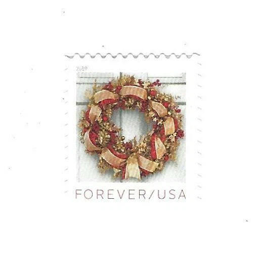 SELLO US SCOTT 5426 "Coronas de vacaciones-cinta dorada y roja" para siempre 2019 MNH Foto 1 de 1