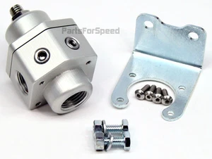 PRP 3001 Billet Fuel Pressure Regulator Carb 2 Port 1/2" NPT Inlet Made in USA - Picture 1 of 1