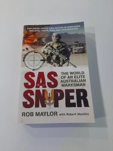 SAS Sniper The World Of An Elite Australian Marksman Med Book Real Stories Timor - Picture 1 of 10