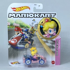 Hot Wheels MarioKart Bebé Melocotón Pipa Marco Coche Diecast Vehículo Mario Kart Nuevo en Caja - Imagen 1 de 7