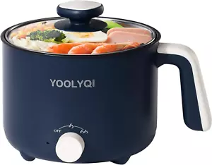 Portable Electric Ramen Cooker: 1.5 L Lazy Pot, Dual Power Regulation, Suitable - Picture 1 of 12