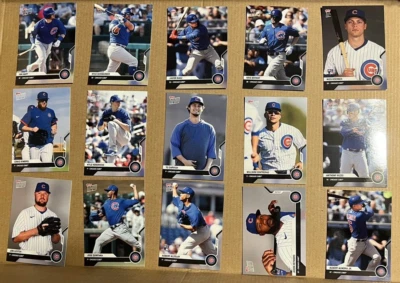 Lot of (15) 2020 Topps Now Chicago Cubs Players - No Dupes - Image 1 of 2
