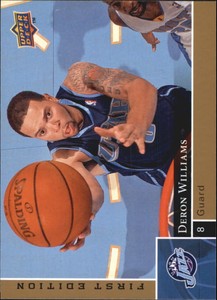 2009-10 Upper Deck First Edition Gold Jazz Basketball Card #163 Deron Williams
