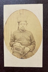 India Vintage CDV PARSI Hurrychund Chintamon Bombay (10) - Imagen 1 de 2