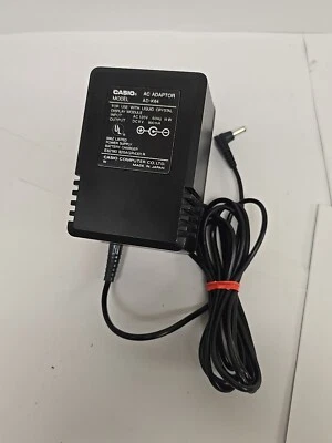 AC Adaptor Power Supply cord plug Casio AD-K64 Output 6VDC 800mA - Image 1 of 4