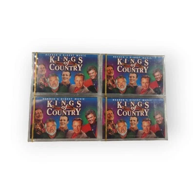 Reader’s Digest Kings Of Country 4 Cassette Tapes Collection Sealed - Image 1 of 4