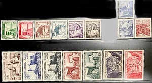 Tunisia #YT366/YT382 Mint 1954 Views Mosques Forts Gates Definitives [236/252] - Picture 1 of 1